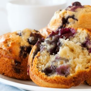 Mediterranean Diet Recipe: Blueberry Muffins