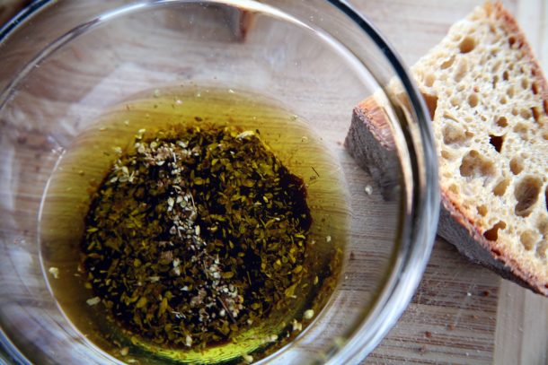 Spicy Olive Oil Dipping Recipe with Balsamic and Cayenne