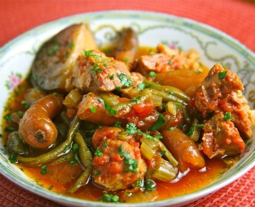 Instant Pot Green Beans with Pork and Potatoes