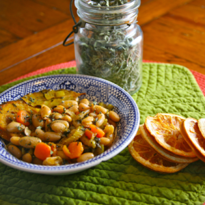 Mediterranean Diet Recipes: White Bean Soup Fasolada