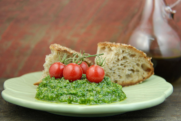 Basil and Walnut Pesto