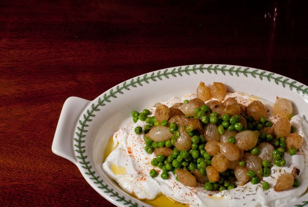 Creamed Pearl Onions & Peas