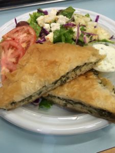 Spanakopita (Spinach Pie) from Olympic Gyro