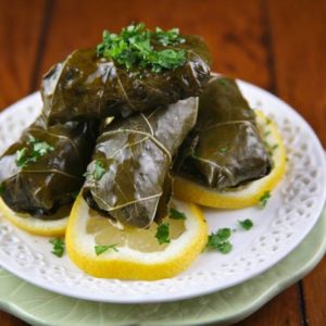 Grape Leaves: Mediterranean Diet Recipes