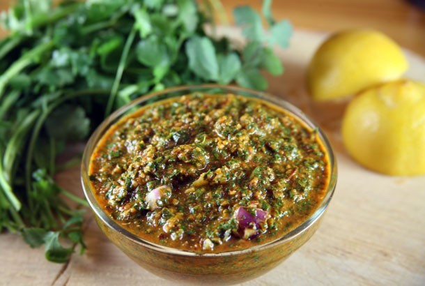 Chermoula: Moroccan Cilantro Sauce