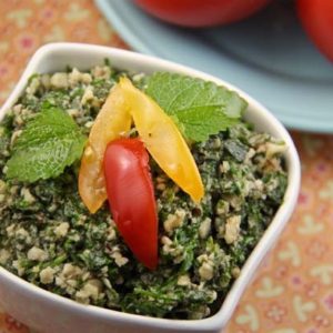 Lemon Balm Pesto-Mediterranean Diet Recipes