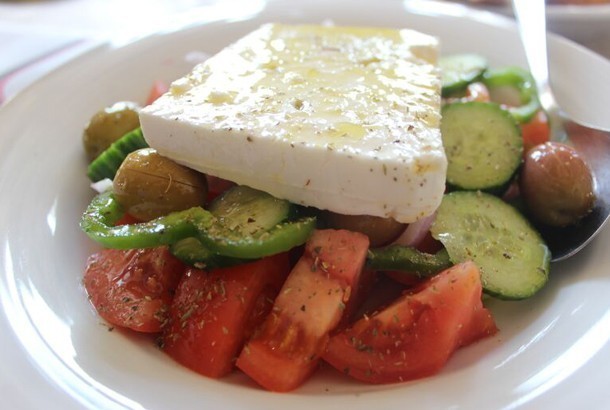 Greek Salad-Mediterranean Diet