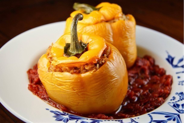 Stuffed Peppers for Mediterranean Diet