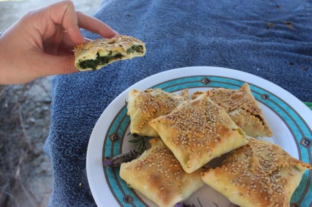 Cretan Pies for Mediterranean Diet