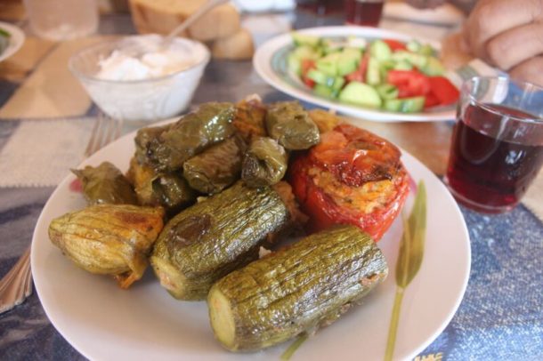 Cretan Stuffed Vegetable for Mediterranean Diet