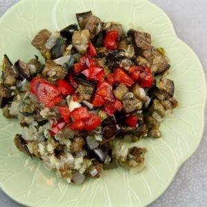 Eggplant Dip for Mediterranean Diet