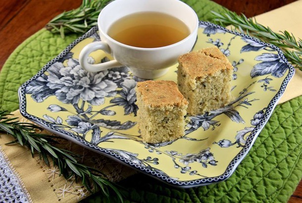 Rosemary Olive Oil Teacakes