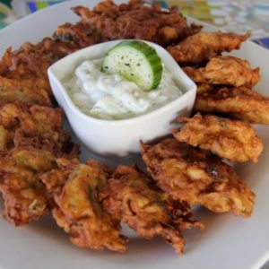 Greek Onion and Potato Fritters