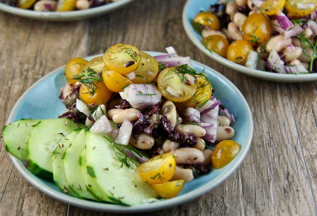 Olive Tapenade and White Bean Salad – Italy