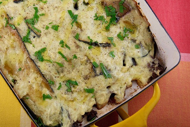Greek Moussaka – Eggplant Lasagna