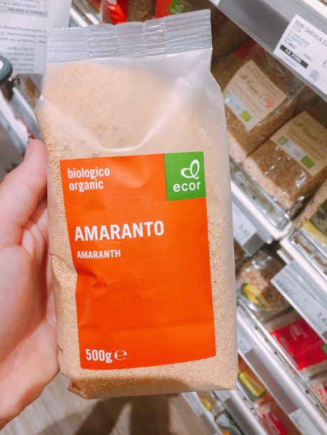 Mediterranean Diet: Amaranth from an Italian Grocery Store