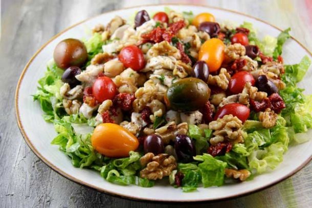 chicken chickpea salad