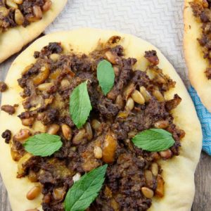 Mediterranean Diet Recipes: Lahmajun
