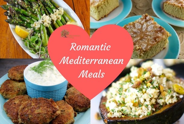 Romantic mediterranean meals