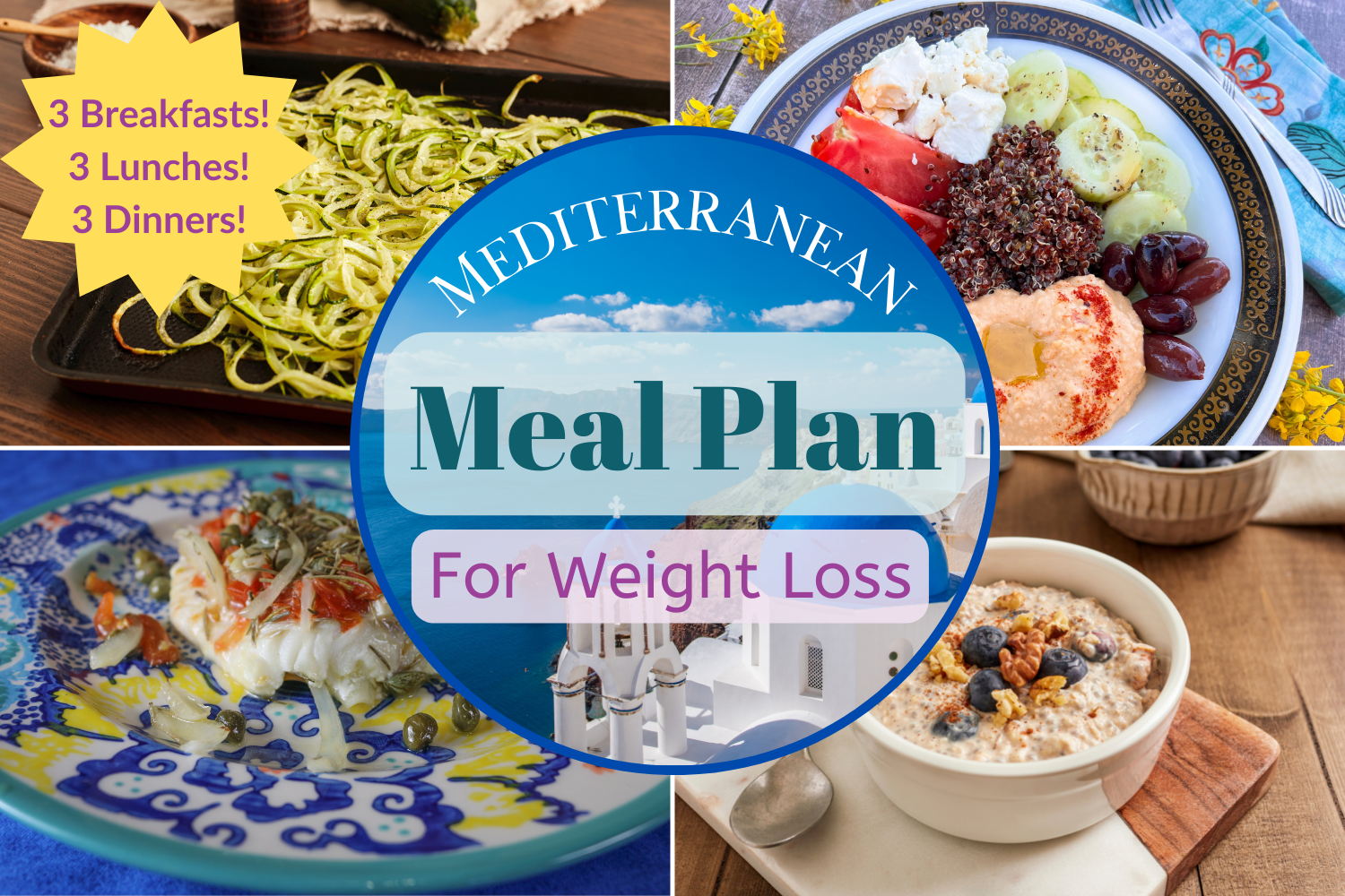 Mediterranean Diet Meal Plan for Weight Loss