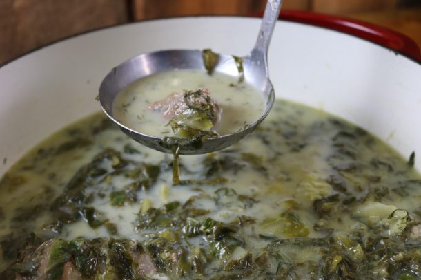 greek easter lamb soup