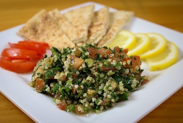 Tabouli (Lebanese Bulgur and Parsley Salad)