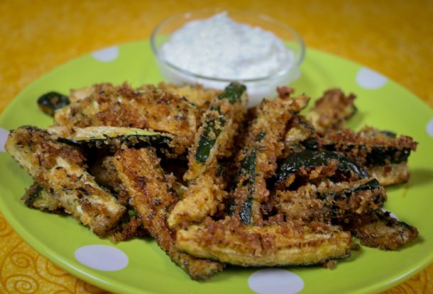 zucchini fries: mediterranean diet