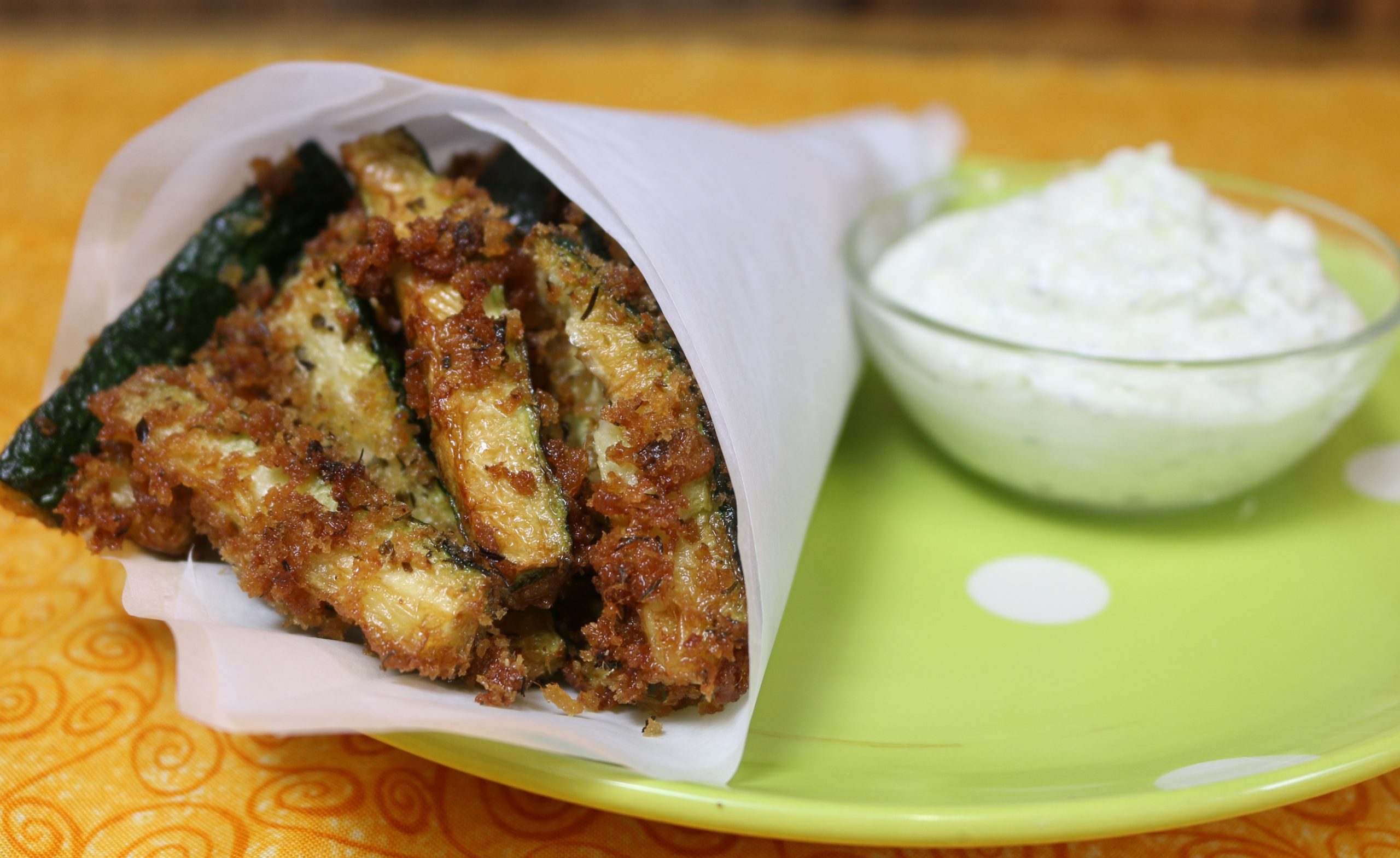 zucchini fries: mediterranean diet