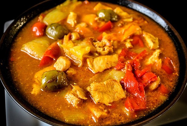 Mediterranean Chicken Tagine in the Instant Pot