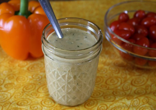 creamy yogurt balsamic dressing