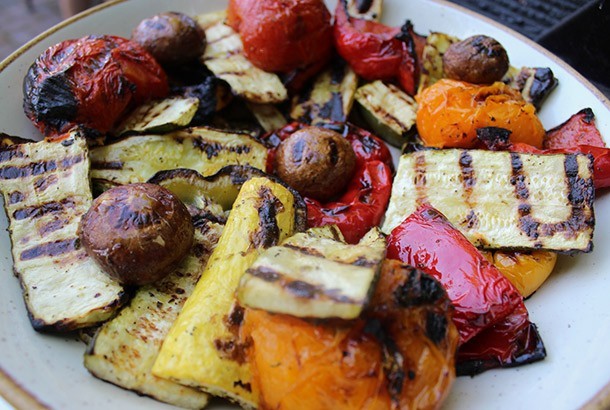 Grilled Marinated Summer Vegetables