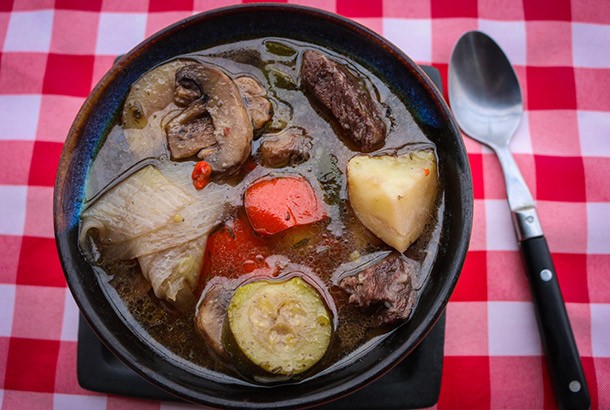 Intant Pot Beef Stew with Sage and Red Wine