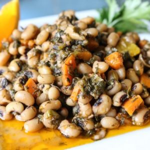 black eyed beans instant pot