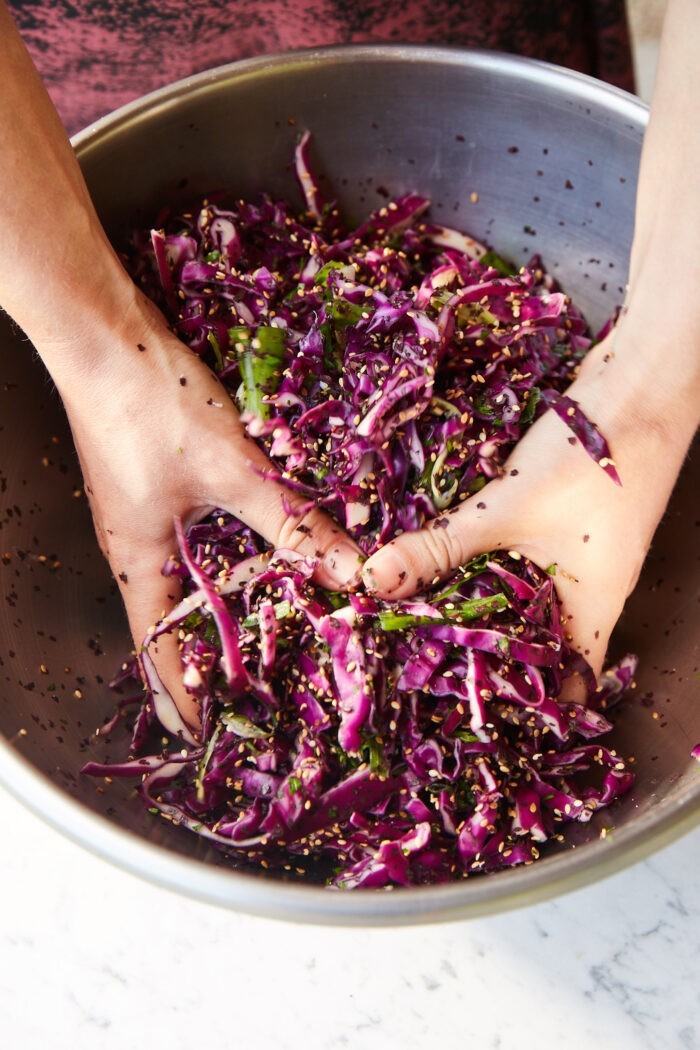 DeepSea Purple Kraut (Homemade Sauerkraut) Mediterranean Living