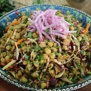 Mediterranean Chickpea Salad with Gremolata and Citrus Vinaigrette