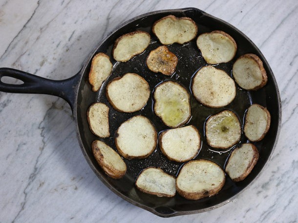 Broccoli Quiche with Roasted Potato Crust