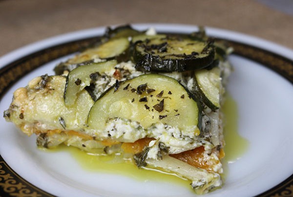 Boureki (Zucchini, Potato and Cheese Casserole)