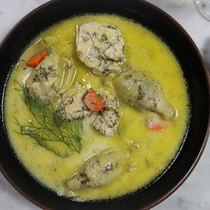 Instant Pot Greek Chicken and Artichokes with Egg-Lemon Sauce