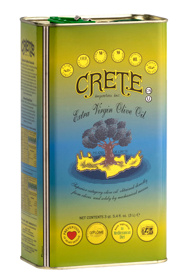 Extra Virgin Olive Oil from the Island of Crete, Greece