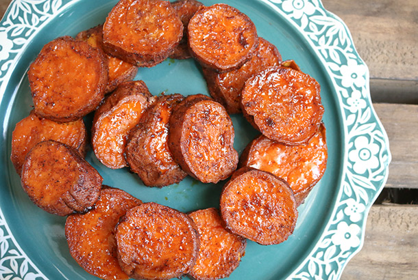 maple sweet potatoes with smoked paprika