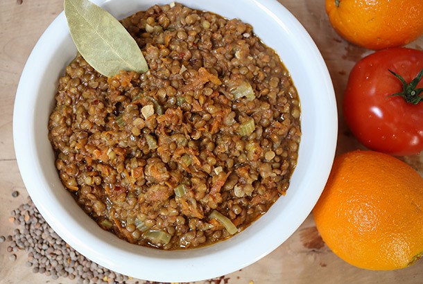 Greek instant pot lentils