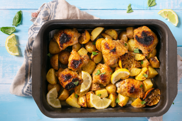 https://www.mediterraneanliving.com/wp-content/uploads/2019/04/Greek-Sheet-Pan-Chicken-with-Lemon-and-Potatoes-610x407.png