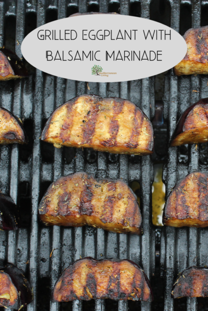 Grilled Eggplant with Balsamic Marinade