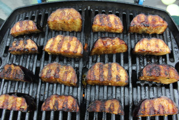 grilled eggplant