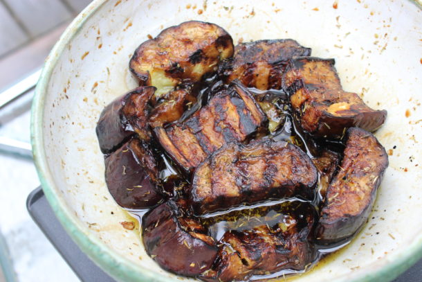 grilled eggplant