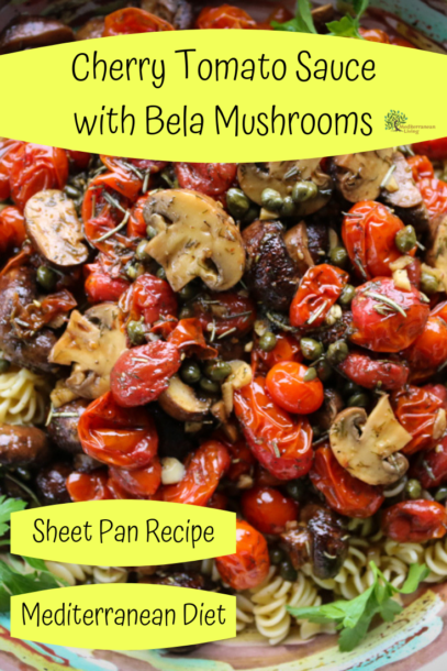 Cherry Tomato Sauce with Bela Mushrooms Pinterest