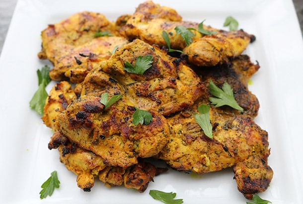 grilled turmeric chicken