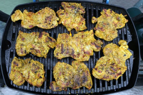 grilled turmeric chicken