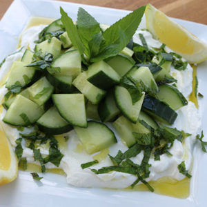 cucumber yogurt salad