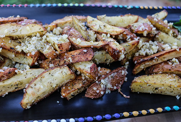 Herbs De Provence Parmesan Oven Fries